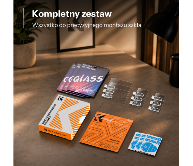 K&F Concept Szkło ochronne na ekran i obiektyw do GoPro H9/H10/H11/H12/H - 1550507 - zdjęcie 3